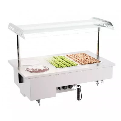 DROP-IN BAIN-MARIE AVEC BOLS 2/1